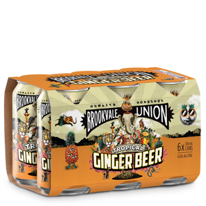 Ginger Beer Tropical Flava - 6 Pack